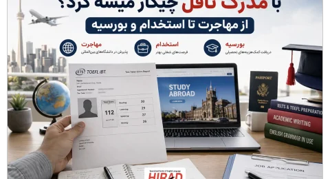 با مدرک تافل چیکار میشه کرد؟