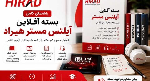 راهنمای کامل خرید بسته آفلاین آیلتس مستر هیراد