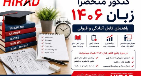 کنکور منحصرا زبان ۱۴۰۶